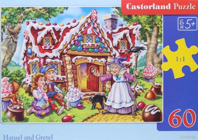 CASTORLAND 60 el. Jaś i Małgosia [PUZZLE]