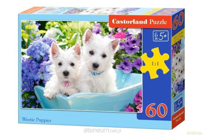 CASTORLAND 60 el. Westie Puppies [PUZZLE]