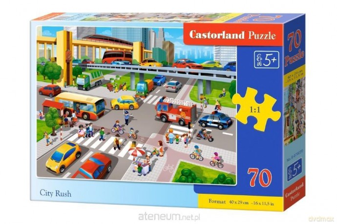 CASTORLAND 70 el. City Rush [PUZZLE]