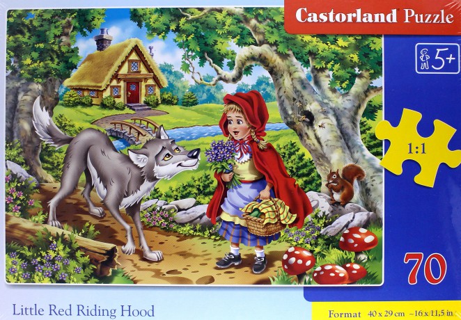 CASTORLAND 70 el. Little Red Riding Hood [PUZZLE]