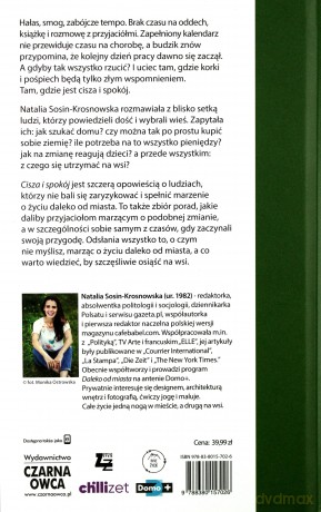 Cisza i spokój. Cała prawda o życiu daleko - Natalia Sosin-Krosnowska [KSIĄŻKA]