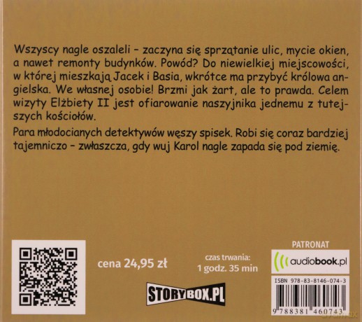 Detektywów para.. Naszyjnik królowej - Dariusz Rekosz [AUDIOBOOK]
