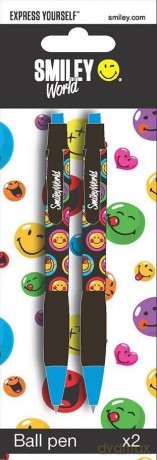 Długopis kulkowy 2 sztuki Smiley