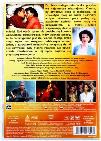 Czekolada (polski lektor) [DVD]