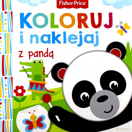 Fisher Price. Koloruj i naklejaj z pandą [KSIĄŻKA]