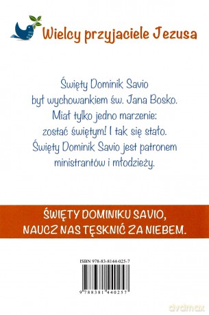 Historia św. Dominika Savio - Francesca Fabris, Giusy Capizzy, Tiziana Longo [KSIĄŻKA]
