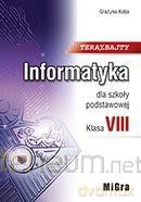Informatyka Szkoła podstawowa 8 Teraz bajty Podręcznik [KSIĄŻKA]