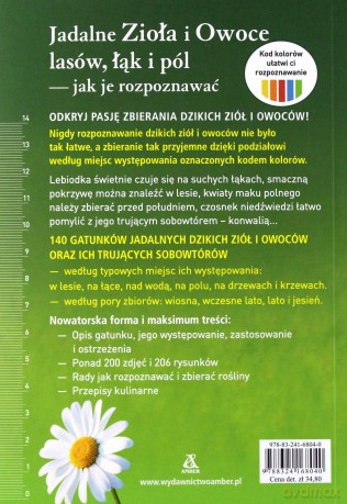 Jadalne zioła i owoce lasów, łąk i pól - Rudi Beiser [KSIĄŻKA]