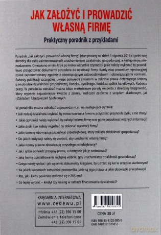 Jak założyć i prowadzić własną firmę - Przemysław Mućko, Aneta Sokół [KSIĄŻKA]