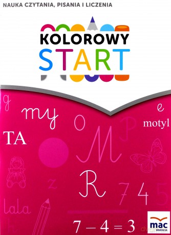 Kolorowy start. 5 i 6 latki. Nauka czytania [KSIĄŻKA]