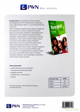 Kompass Team 3 podręcznik [KSIĄŻKA]