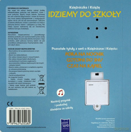 Księżniczka i książe. Idziemy do szkoły [KSIĄŻKA]
