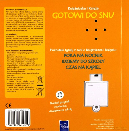 Księżniczka i Książę. Gotowi do snu [KSIĄŻKA]