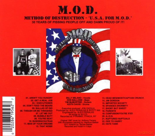 M.O.D.: USA For M.O.D. [CD]