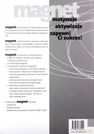 Magnet 2 ćwiczenie (kl.VIII) [KSIĄŻKA]
