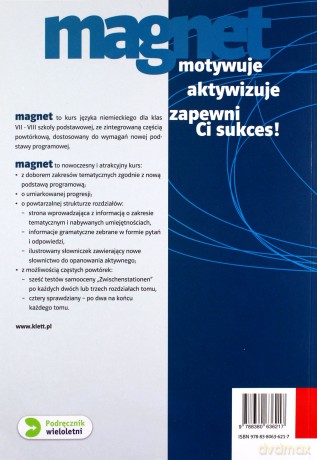 Magnet 2 podręcznik (kl.VIII) [KSIĄŻKA]