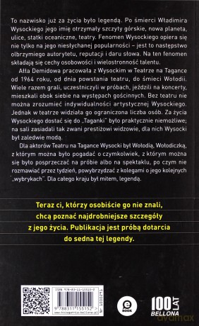 Mój Wysocki - Ałła Demidowa [KSIĄŻKA]