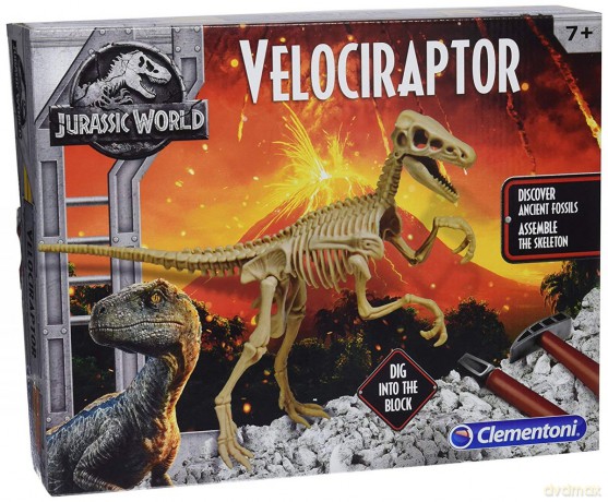 Naukowa zabawa Velociraptor [KLOCKI]