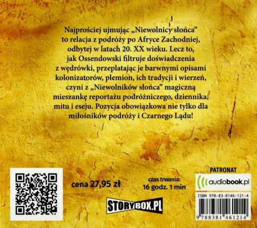 Niewolnicy słońca - Antoni Ferdynand Ossendowski [AUDIOBOOK]