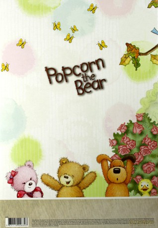 Papier kolorowy A4/20K Popcorn Bear