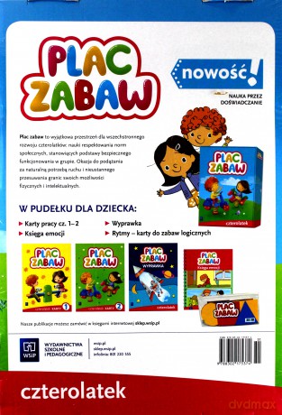 Plac zabaw. Czterolatek BOX [KSIĄŻKA]