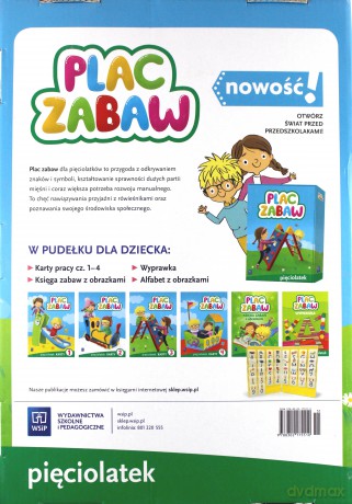 Plac zabaw. Pięciolatek BOX [KSIĄŻKA]