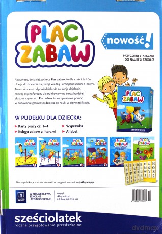 Plac zabaw. Sześciolatek BOX [KSIĄŻKA]