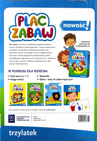 Plac zabaw. Trzylatek BOX [KSIĄŻKA]