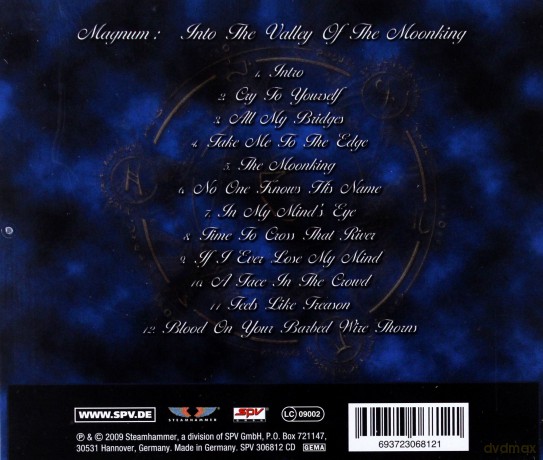 Magnum: Into The Valley Of The Moonking [CD]