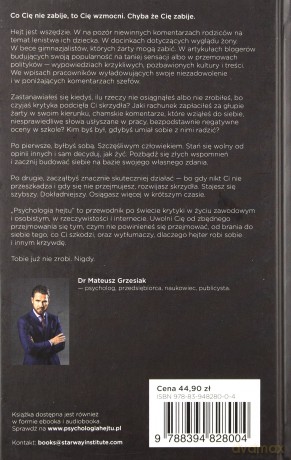 Psychologia hejtu, czyli jak radzić sobie.. - Mateusz Grzesiak [KSIĄŻKA]