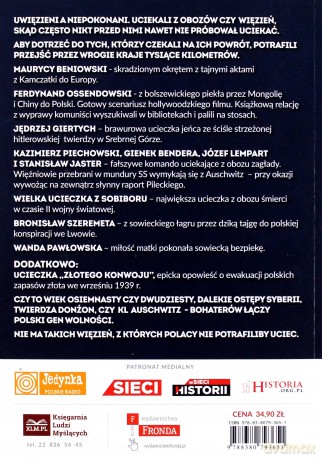 Słynne ucieczki Polaków - Andrzej Fedorowicz [KSIĄŻKA]