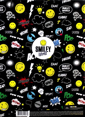 Teczka A4 z gumką Smiley