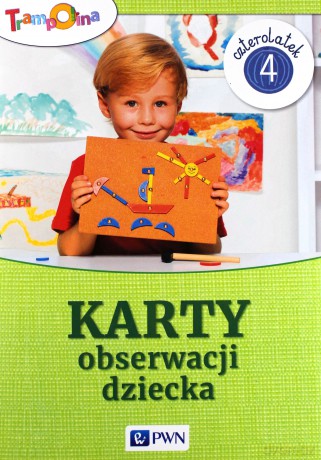 Trampolina. Karta obserwacji dziecka 4-latek [KSIĄŻKA]