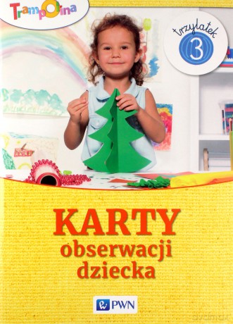 Trampolina. Karty obserwacji dziecka 3-latek [KSIĄŻKA]
