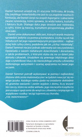 Urodziłem się pewnego błękitnego dnia - Daniel Tammet, Małgorzata Mysiorska [KSIĄŻKA]