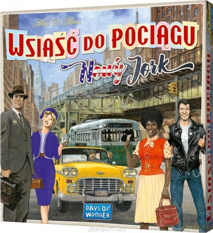Wsiąść do pociągu: Nowy Jork [KARTY]