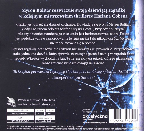 Zaginiona - Harlan Coben, Janusz Zadura, Zbigniew A. Królicki [AUDIOBOOK]