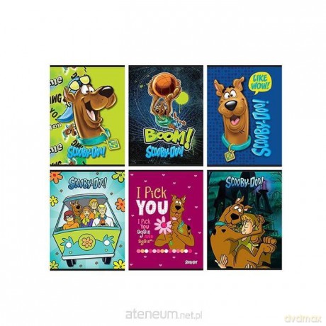 Zeszyt A5/54K linia Scooby Doo (10 szt)