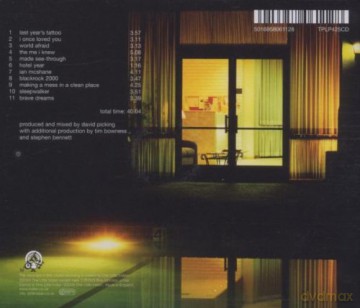 Tim Bowness: My Hotel Year [CD]