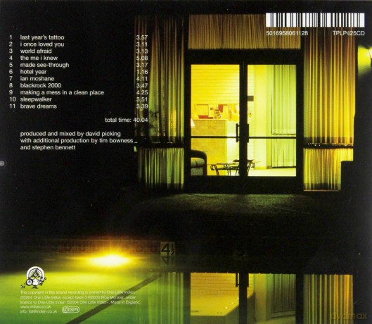 Tim Bowness: My Hotel Year [CD]