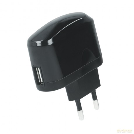 Ładowarka sieciowa SETTY USB 1A + kabel micro USB czarna