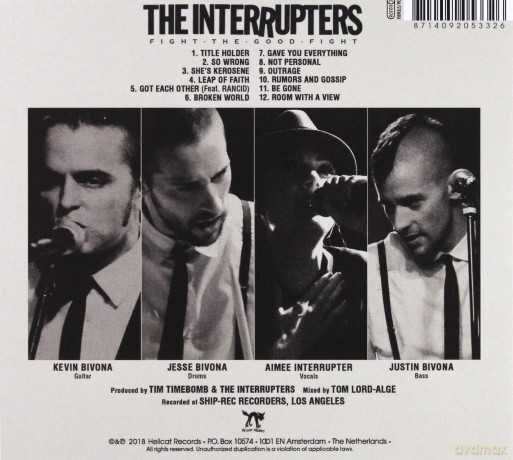 The Interrupters: Fight The Good Fight [CD]
