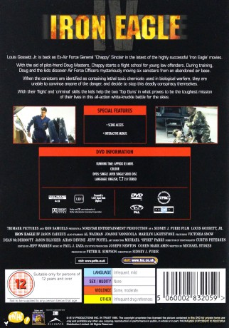 Iron Eagle IV [DVD]