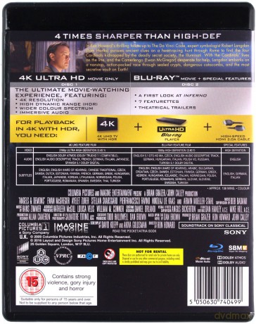 Anioły i Demony [Blu-Ray 4K]+[Blu-Ray]
