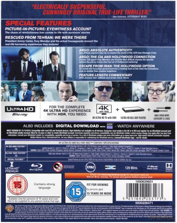 Operacja Argo [Blu-Ray 4K]+[Blu-Ray]
