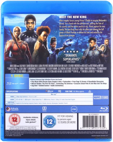 Black Panther [Blu-Ray]