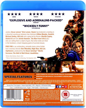 Free Fire [Blu-Ray]