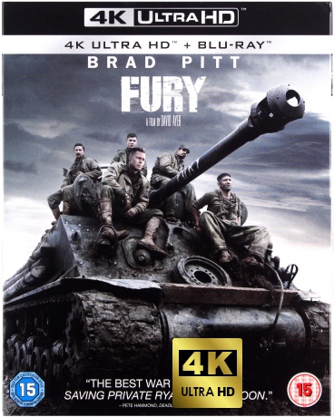 Fury [Blu-Ray 4K]+[Blu-Ray]