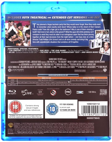 Hangover Trilogy (Kac Vegas / Kac Vegas w Bangkoku / Kac Vegas 3) [4xBlu-Ray]