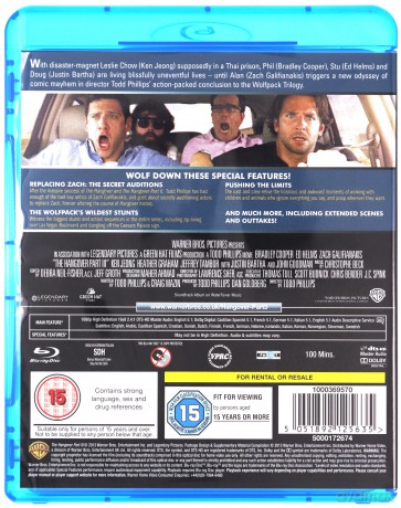 Hangover Trilogy (Kac Vegas / Kac Vegas w Bangkoku / Kac Vegas 3) [4xBlu-Ray]